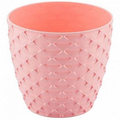 Горшок Serinova KAPADOKYA №2 круглый 1,4 л светло-розовый (KAP2-PudraPembe 11375) 