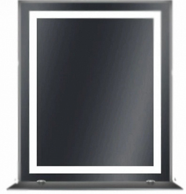 Зеркало Украина 02 ML-50 с полкой и с Led подсветкой 600х800 мм 