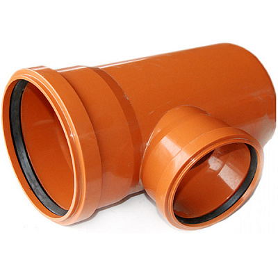 Тройник ПВХ d160x110x87° Ostendorf