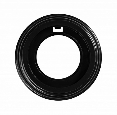 Рамка одномісна Bironi універсальна чорний BF1-610-23