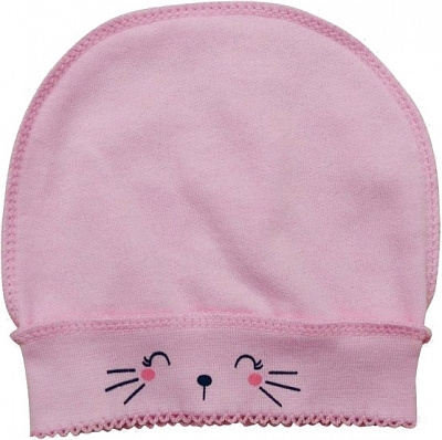 Шапочка Minikin для девочек 22850141 р.41 розовый