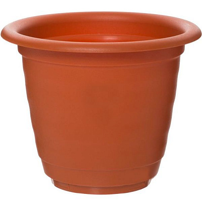 Горшок цветочный Lamela Натура 130 терракотовый