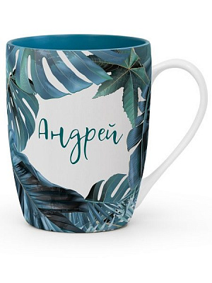 Чашка іменна Флора 022-Андрей Be Happy