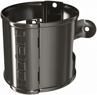 Хомут трубы ROOFART 87 мм коричневый 