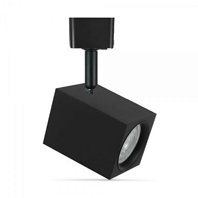 Трековый прожектор LightMaster MR16/GU10 35 Вт черный MLT207 чорний 