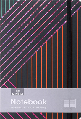 Блокнот Тонкі смужки 21х14,5 см Mikirei