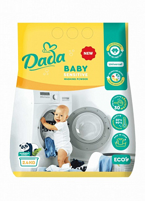 Порошок для машинной и ручной стирки Dada Baby 2,4 кг 