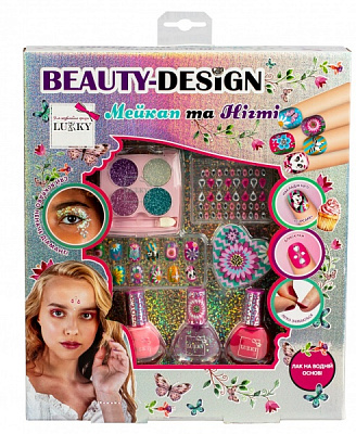 Набор косметики Lukky Мейкап и ногти T20726