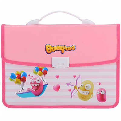 Портфель для документов EZ60002 А4 на замке микс Bumpees Deli