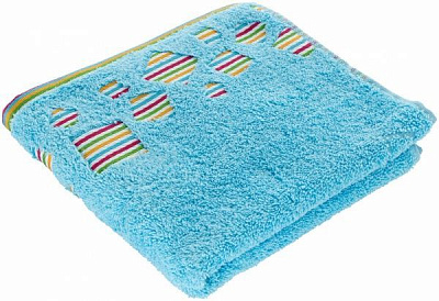 Полотенце RAINBOW NEW 50x90 см голубой 