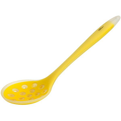 Шумовка Sacher силіконова жовта