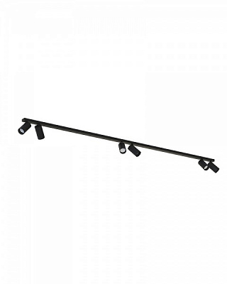 Спот Nowodvorski Mono 6x10 Вт GU10 чорний 7844