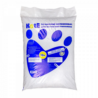 Наполнитель древесно-травяной KotE 10 кг 
