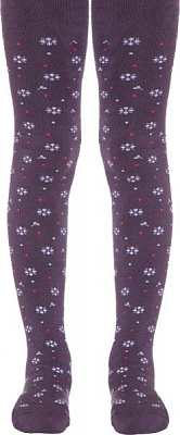Колготки детские Conte-Kids Sof-Tiki 396 7С-38СП р.116-122 баклажановый 