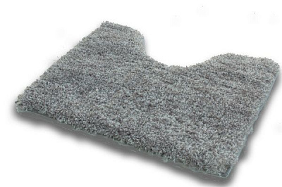 Килимок для ванної кімнати Dariana Pearl 50x60 см темно-сірий