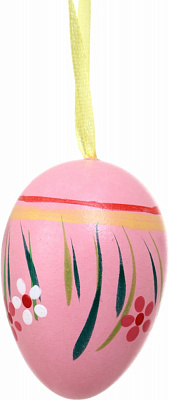 Декорация пасхальная яйцо-подвеска в наборе 16х4х13 см в ассортименте