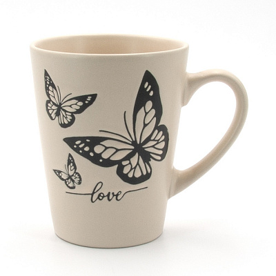 Кружка Milika Butterfly Loft Sand 330 мл M0420-KLV8-S145D