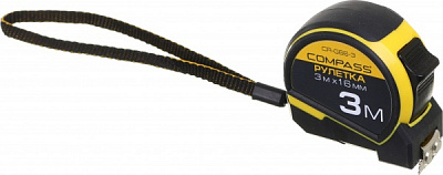 Рулетка Compass CR-G66-3 3 м x 16 мм