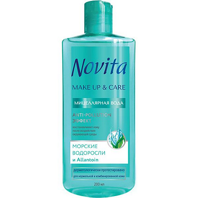 Міцелярна вода Novita Make Up & Care 200 мл