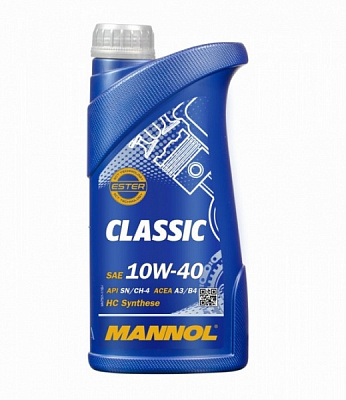 Моторное масло Mannol Classic 10W-40 1 л (MN7501-1)
