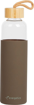 Спортивна пляшка Energetics Glass Bottle Bamboo II 420122-906159