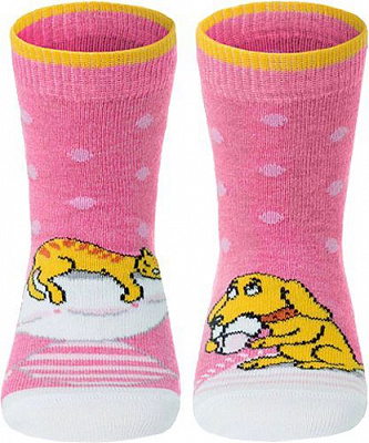 Шкарпетки дитячі Conte-Kids TIP-TOP 334 17С-10СП р.14 рожевий