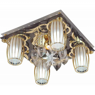 Люстра Altalusse LV217-05 білий/золото