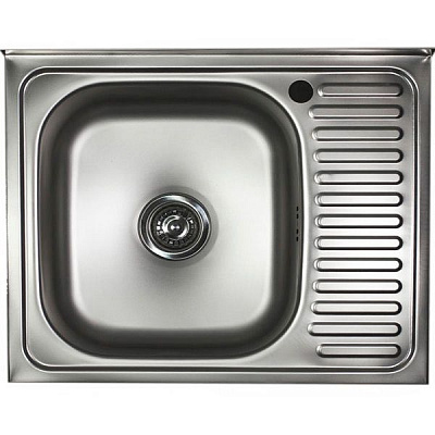 Мойка накладная Fam z5644R 50x60 см чаша слева