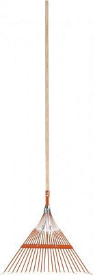 Грабли веерные Truper EMX-22 металлические прямые 22 зуба