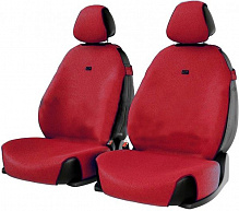 Чехлы-майки для сидений на передние сиденья FORUM Carfashion красный