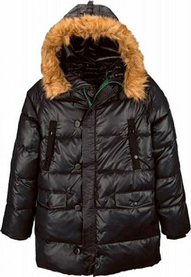 Куртка Alpha Industries N-3B Down Black Forrest/Green S