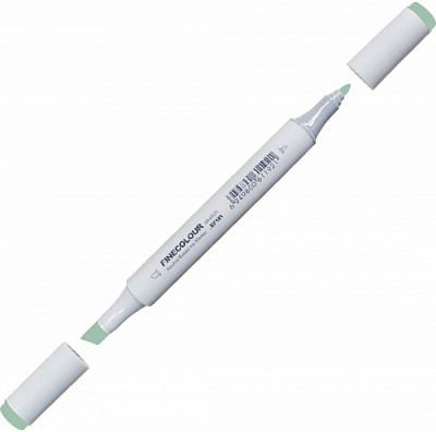 Маркер спиртовий FINECOLOUR Junior EF101-57 сріблястий зелений