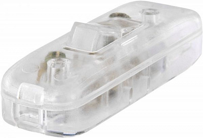 Выключатель для бра 129 250В прозрачный 8536508000