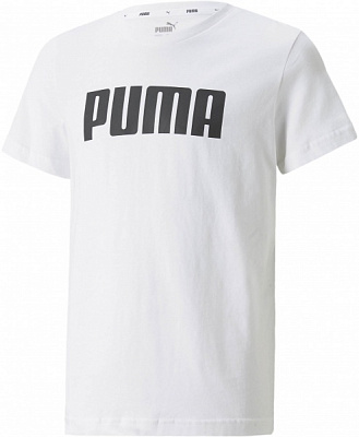 Футболка Puma Boys ESS Tee 84759402 р.116 білий