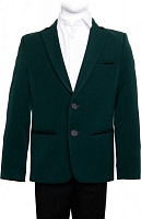 Піджак шкільний для хлопчика Shpak мод.4214 р.34 р.134 зелений 