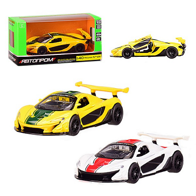 Автомодель Автопром 1:40 Mclaren P1 GTR в асортименті 4337
