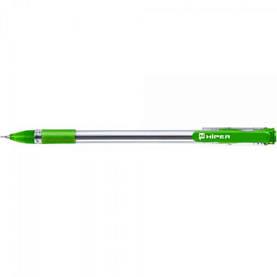 Ручка масляная Hiper Fine Tip Ho-111 зеленая 