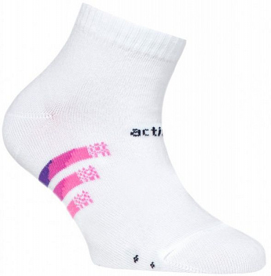 Шкарпетки дитячі Conte-Kids ACTIVE 315 13С-34СП р.24 білий бузковий