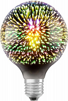Лампа светодиодная Osram LED Globe 3 Вт E27 multicolor К 220 В разноцветная 4058075091917 