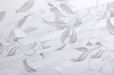 Ткань тюлевая Органза 280 см белая 