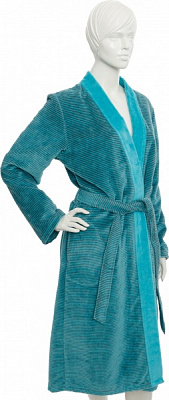 Халат жіночий Cawo Kimono р. 40 бірюзовий
