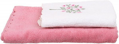 Набор полотенец Sophie 2 шт. розовый La Nuit 