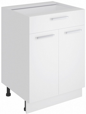 Тумба нижня Аліна Н 60/85 білий/білий Сокме
