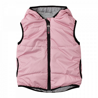 Жилет дитячий для дівчаток Соня горох р.110 рожевий Ш222