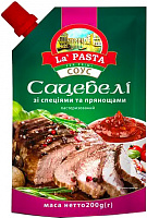 Соус La Pasta Сацебелі зі спеціями та прянощами (4820211661106) 200 г