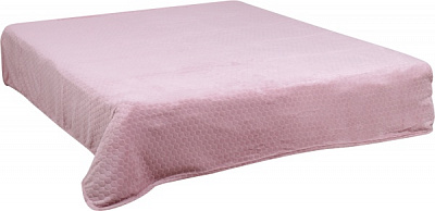 Покривало Basic Bumble 160x200 см La Nuit рожевий
