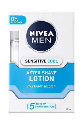 Лосьон после бритья Nivea MEN Охлаждающий для чувствительной кожи 100 мл