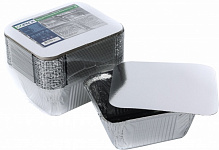 Набор контейнеров для пищевых продуктов GoPack из фольги з картонными крышками 25 шт.