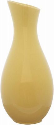 Ваза керамическая желтая 7х7х20 см CN 101-20 Eterna