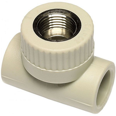 Трійник комбінований внутрішня Wavin Ekoplastik ППР 25х3/4